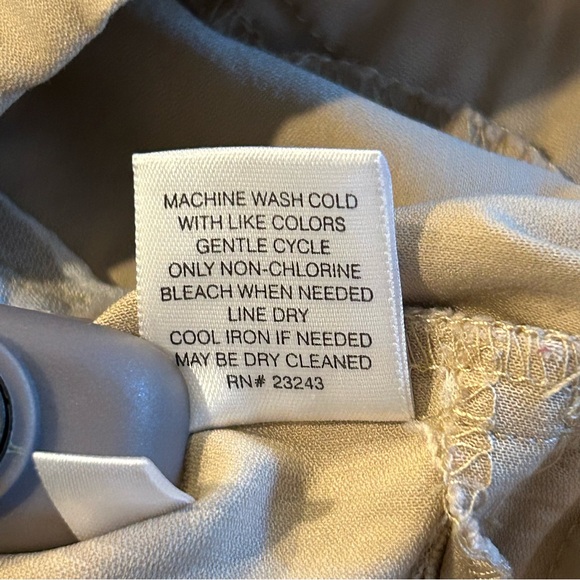 7th Avenue New York &Co women’s size L tan pull on stretch Pants. Nice condition - Picture 5 of 5